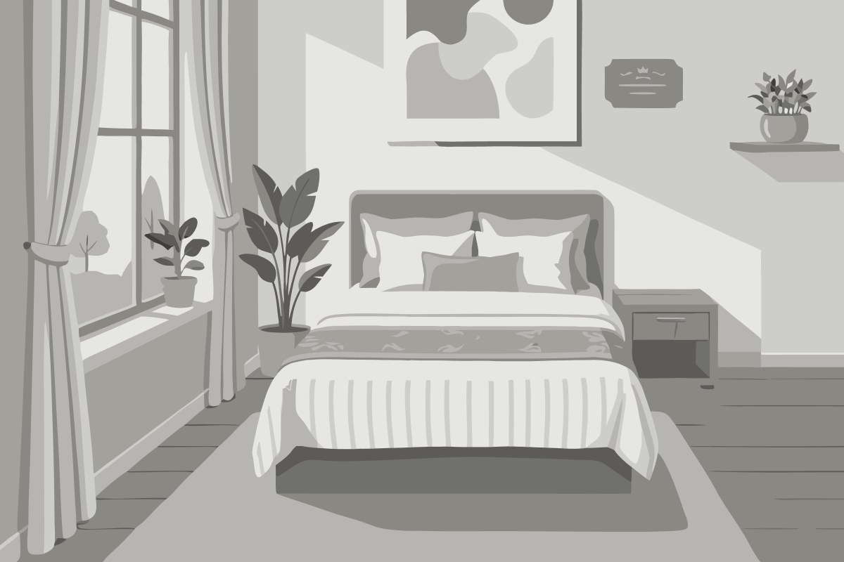 One-Bedroom Apartment (2 adults + 2 children with air conditioning)